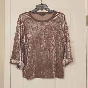 Velvet top